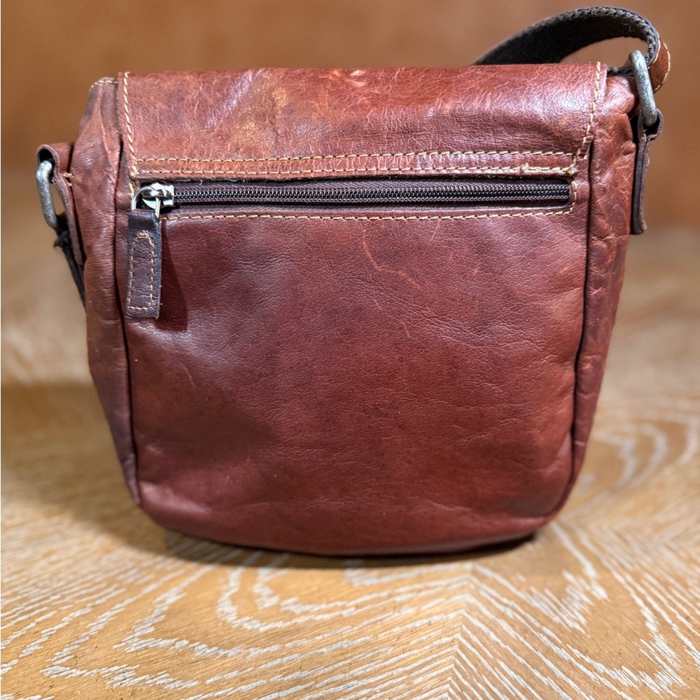 Jack Georges Leather Crossbody Purse - Picture 3 of 16